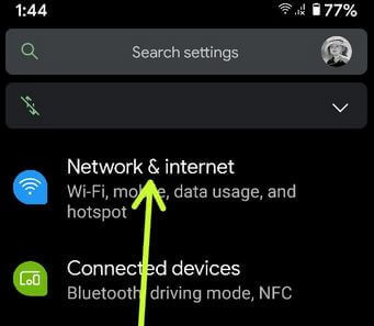 Android10でWiFi通話をオンにする方法