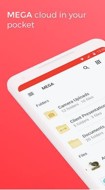 Android用MEGAクラウドストレージアプリ