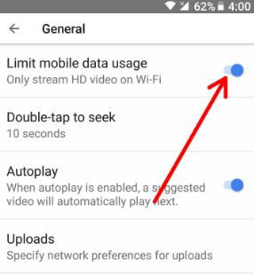 AndroidでYouTubeアプリの設定を管理する方法